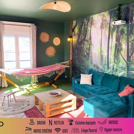 Jungle Urbain- Sauna - Cine - Hamac - Hyper Centre アミアン エクステリア 写真
